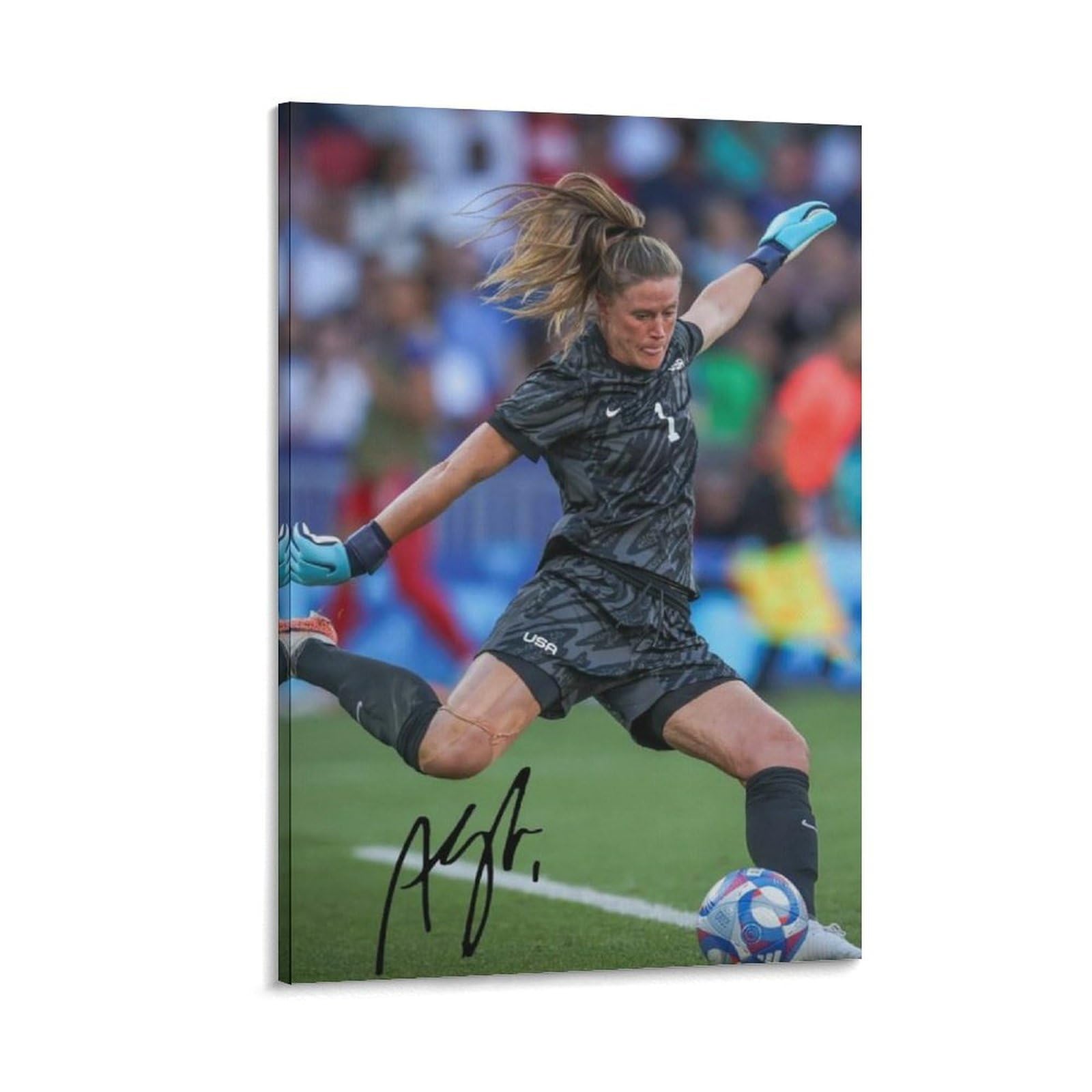 FCOIN Alyssa Naeher Canvas Poster Poster Cool Artworks Painting Wall Art Canvas Prints Hanging Picture Posters 16x24inch(40x60cm)