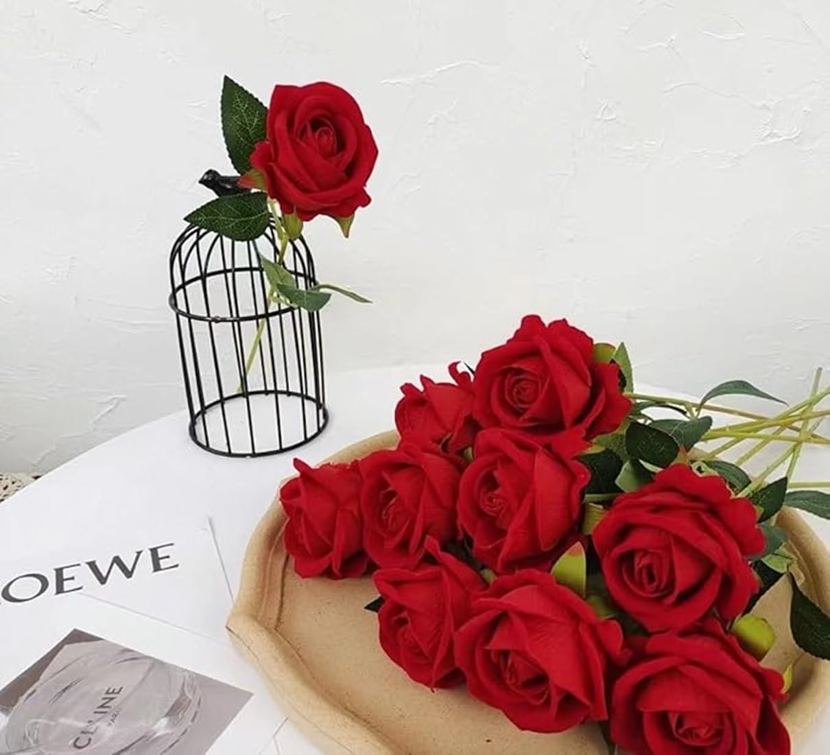 バラ　バラの花束　装飾　人工フラワー　造花　バレンタイン　母の日　　誕生日 バラ バラの花束 装飾 人工フラワー 造花 バレンタイン 母の日