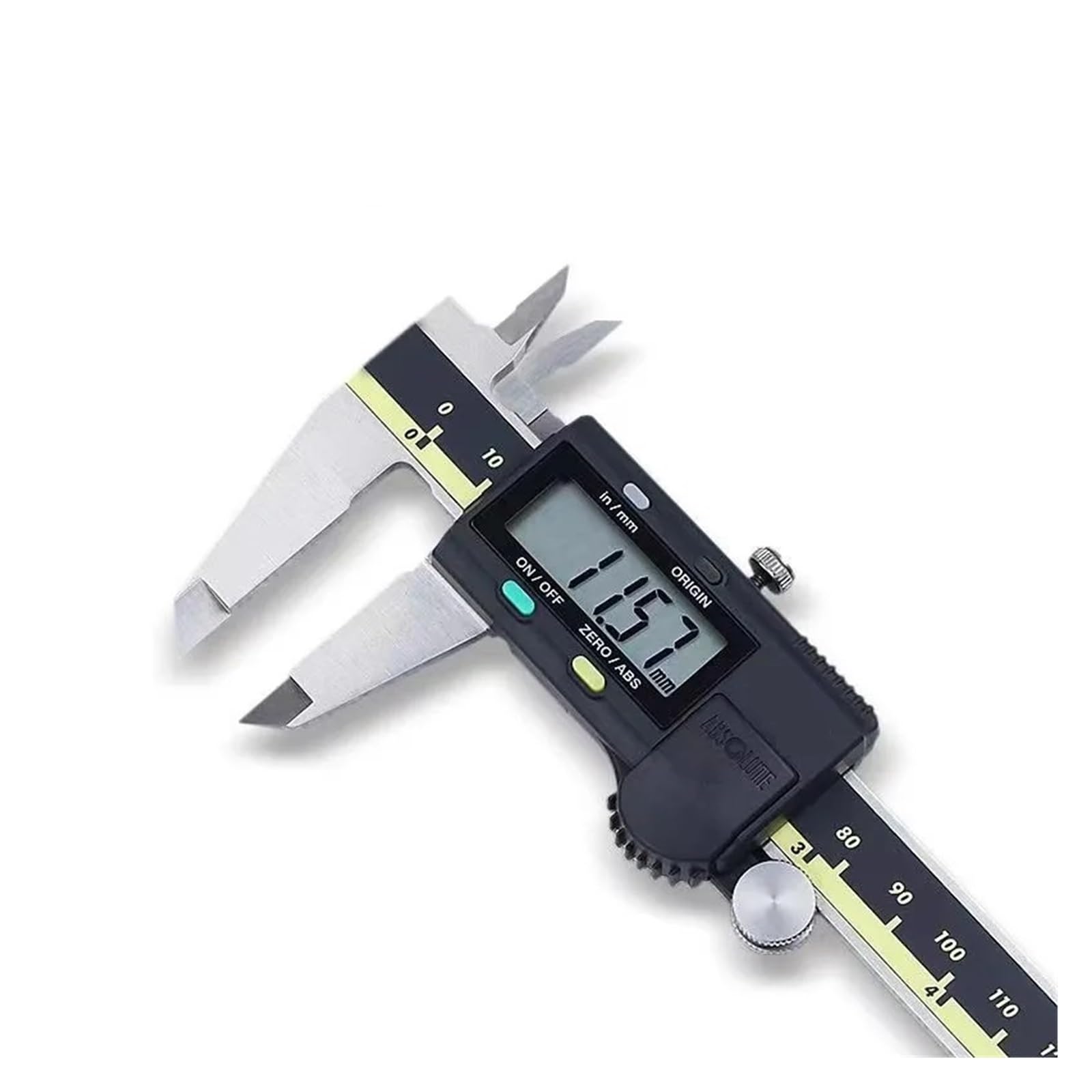 Suwmiarki elektroniczne LCD 6 cali 8 cali 12 cali cyfrowe suwmiarki z noniuszem 150mm 200mm 300mm narzędzie pomiarowe dla Warsztatu Maszynowego(0-150mm)