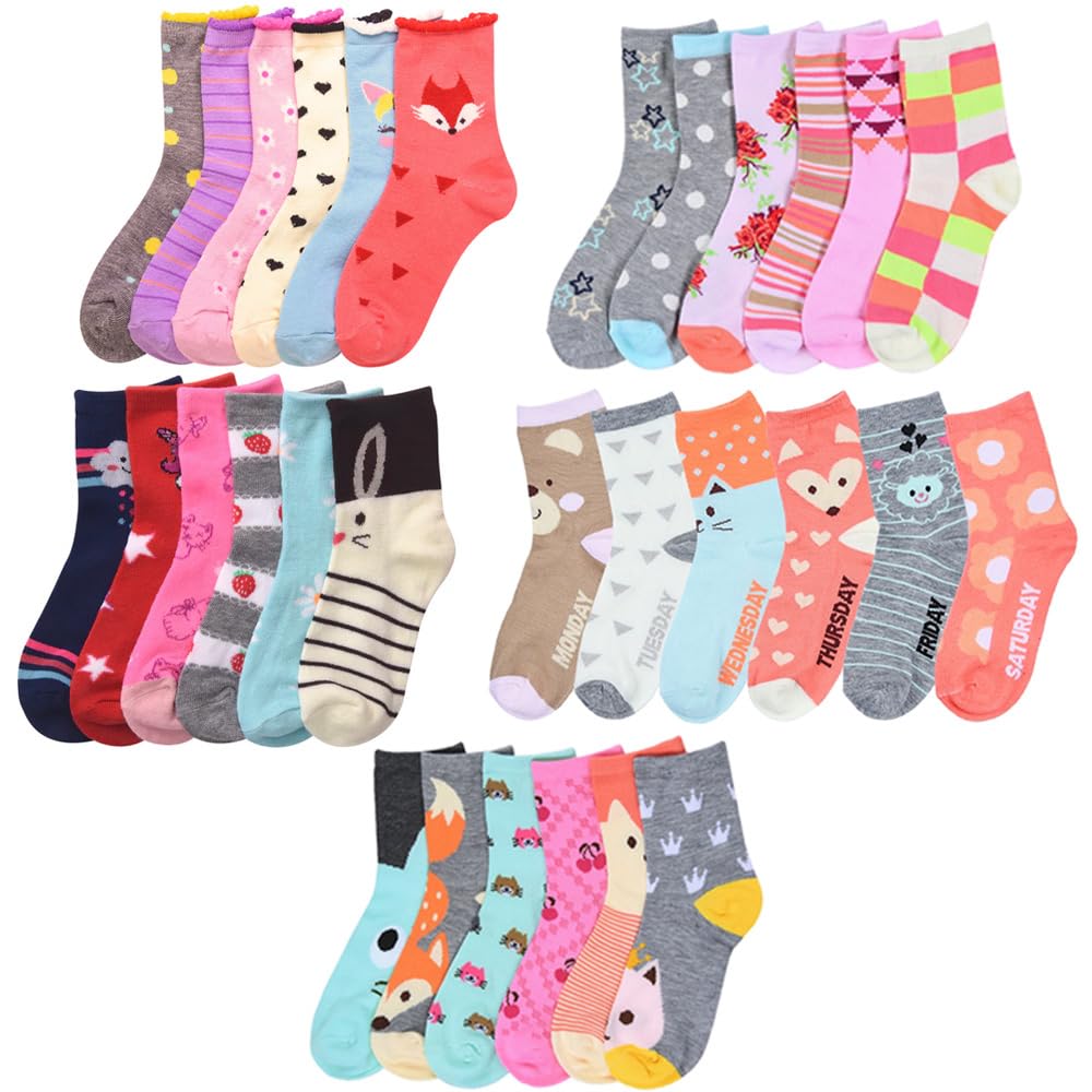 Kids Girl's Socks | Colorful Socks For Children | Affordable And Free Shipping - View #2