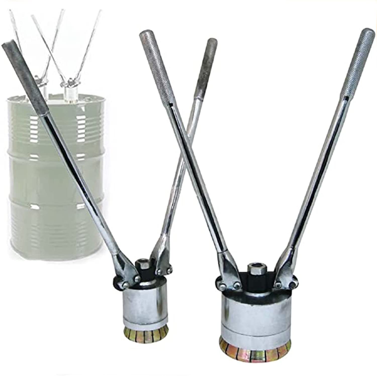 Herramienta De Prensado De Barril De Sellado De Tapa De Presión De Tambor De Aceite De 200l, Sellado De Crimpadora De 35 Y 70mm, Máquina De Sellado De Tambor De Aceite Manual 53 Galones,large