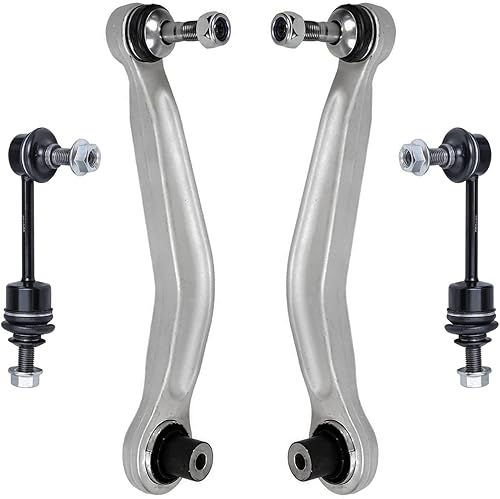 Miniatura 99 de Detroit Axle - Kit de 4 brazos de control delanteros para Chrysler 300 Dodge Challenger Charger Magnum, 2 brazos de control delantero inferiores con