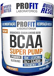 Profit Bcaa 6.1.1 Super Pump - Pote 300G - Limão