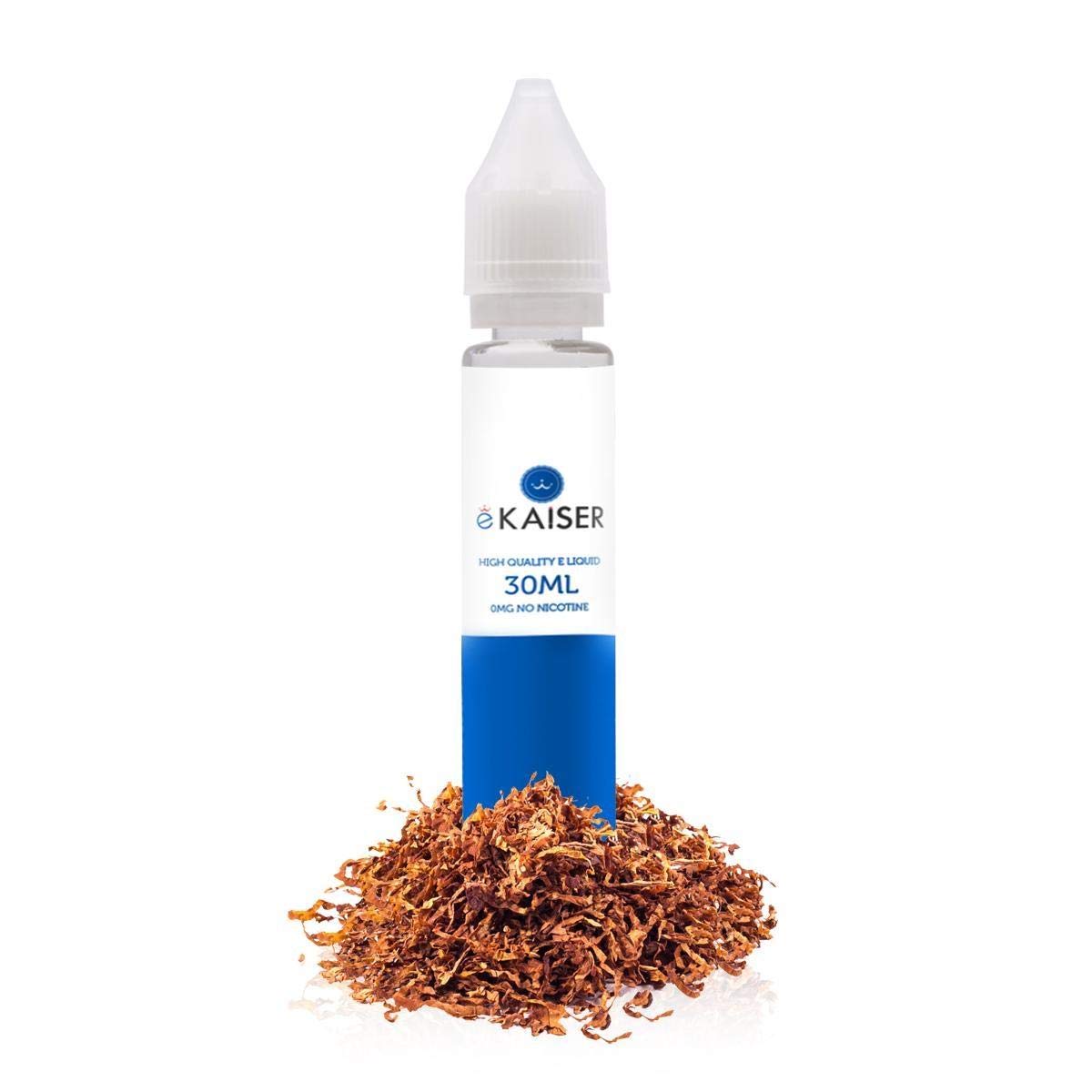 eKaiser Flavours 0mg E-Liquid Short Fill 50/50 PG/VG 30ml Shortfill Reusable Bottle No Nicotine Gold Tobacco E-Liquid for E-Cigarette and Eshisha