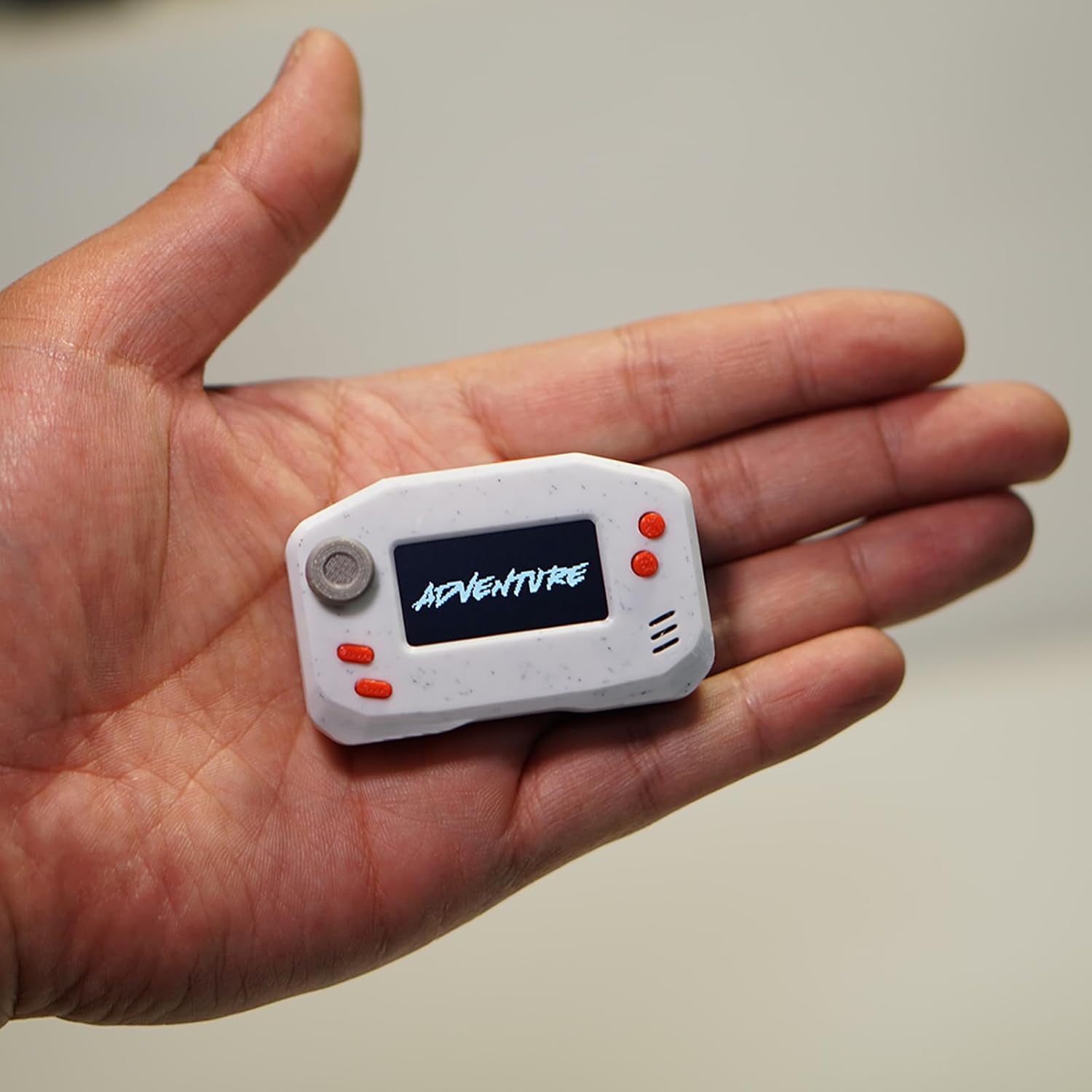 Handmade Miniature Game Console Build Your Own Device Compatibility with Arduboy Featuring 1.3in Display Portable Game Development