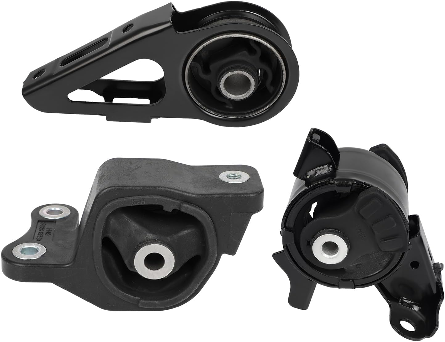 SCITOO Engine Motor and Transmission Mounts Replacement for 2007-2008 for Honda Fit 1.5L OE: A4541 A4552 A4538