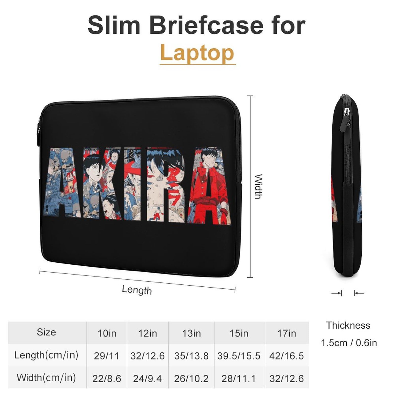 Amazon.co.jp: パソコンケース アキラ Akira 撥水加工 ノートPC Amazon.co.jp: パソコンケース アキラ Akira 撥水加工 ノートPC