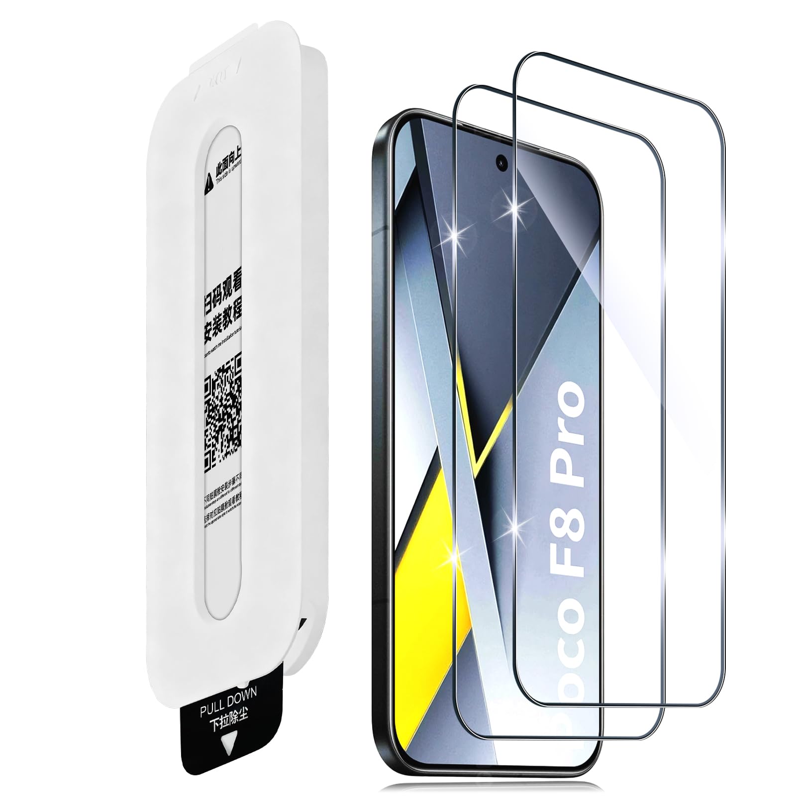Vetro Temperato per Xiaomi Poco M3 PRO 5G, [Nessuna Bolla
