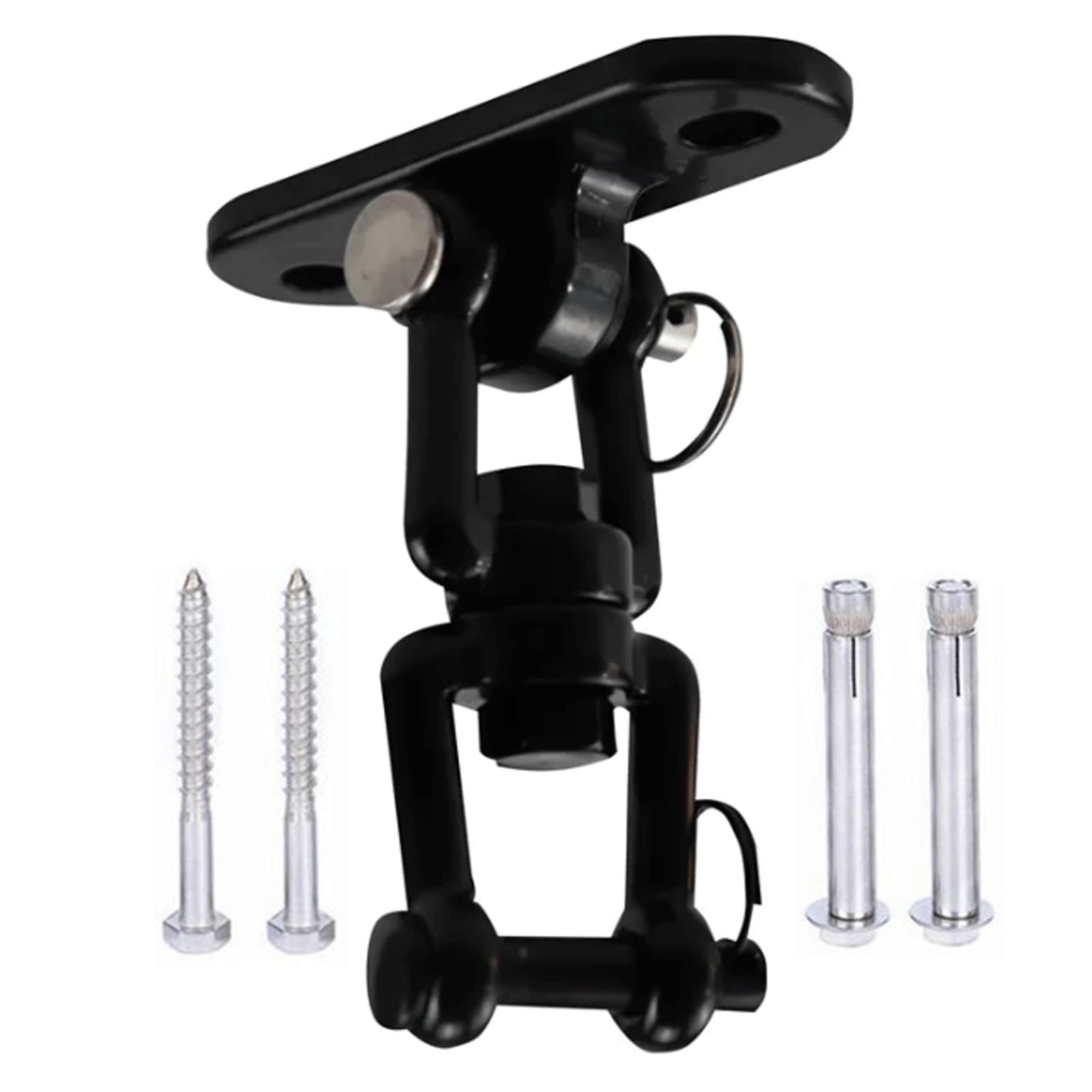 MYXJX Ceiling Hooks, Ceiling Fixed Plate Trapeze Swing Hook Hang Hardware & Accessories Load-Bearing(Model 1)