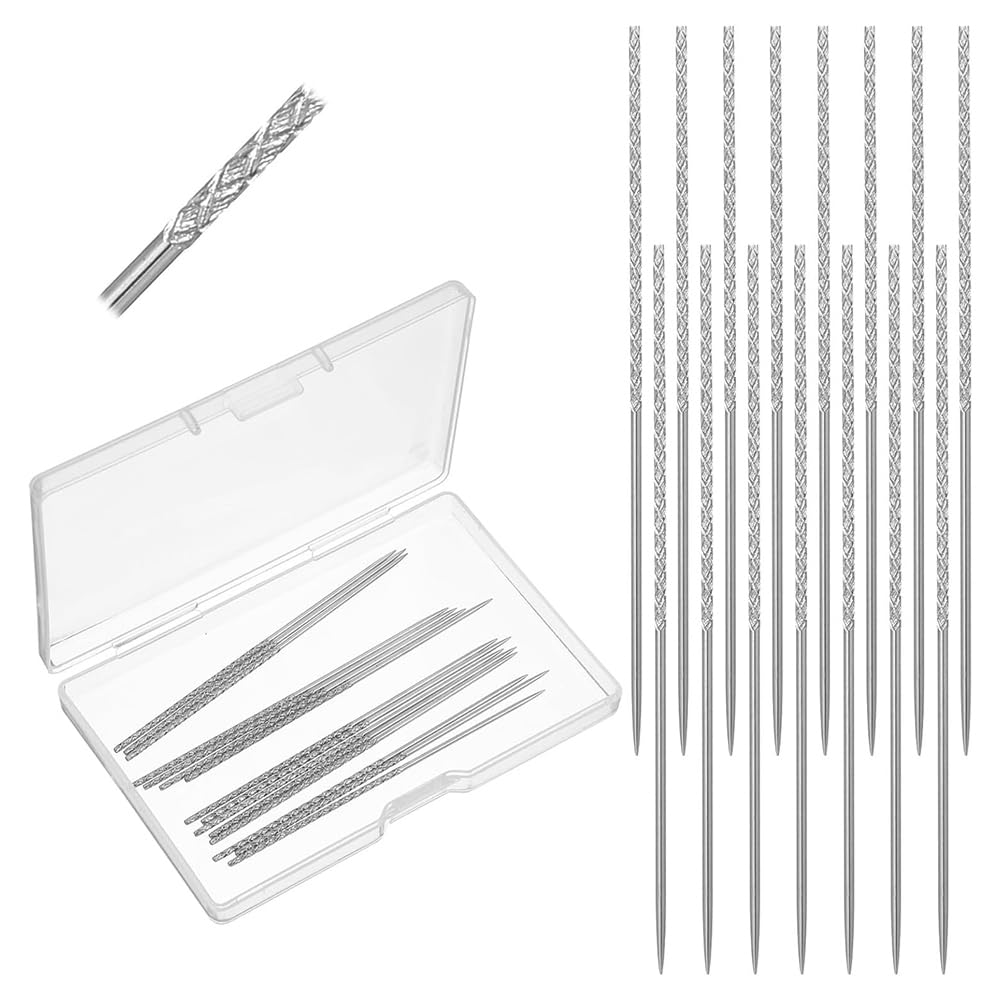 Jnchdghwa As Shown Large Snag Repair Needles Kit(15Pcs), For Sweater& Knitwear Repair Tool For Fabric Care