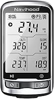 Navihood L4 GPS Bike Computer: Ultra-Thin 45g Wireless Cycling Speedometer, 2.3" Laminated Screen, IPX7 Waterproof, ANT+ Bluetooth Tracker