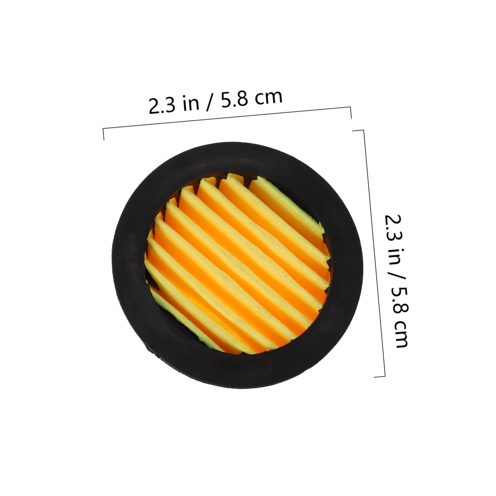 Lurrose 5 Set Filtri Ricambio Per Compressore Silenziatore Per Riduzione Del Rumore Accessori Impermeabili E Facili Da Installare Per Compressori Aria 10 Pezzi*5
