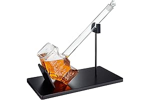 Viking Gifts for Men, Dad, Father- Large Thor Mjölnir Whiskey &amp; Wine Decanter