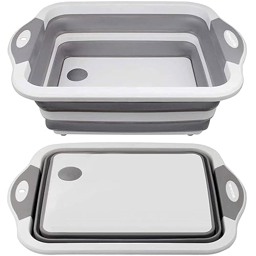 Planche à découper pliable – Planche à découper multifonction, égouttoir