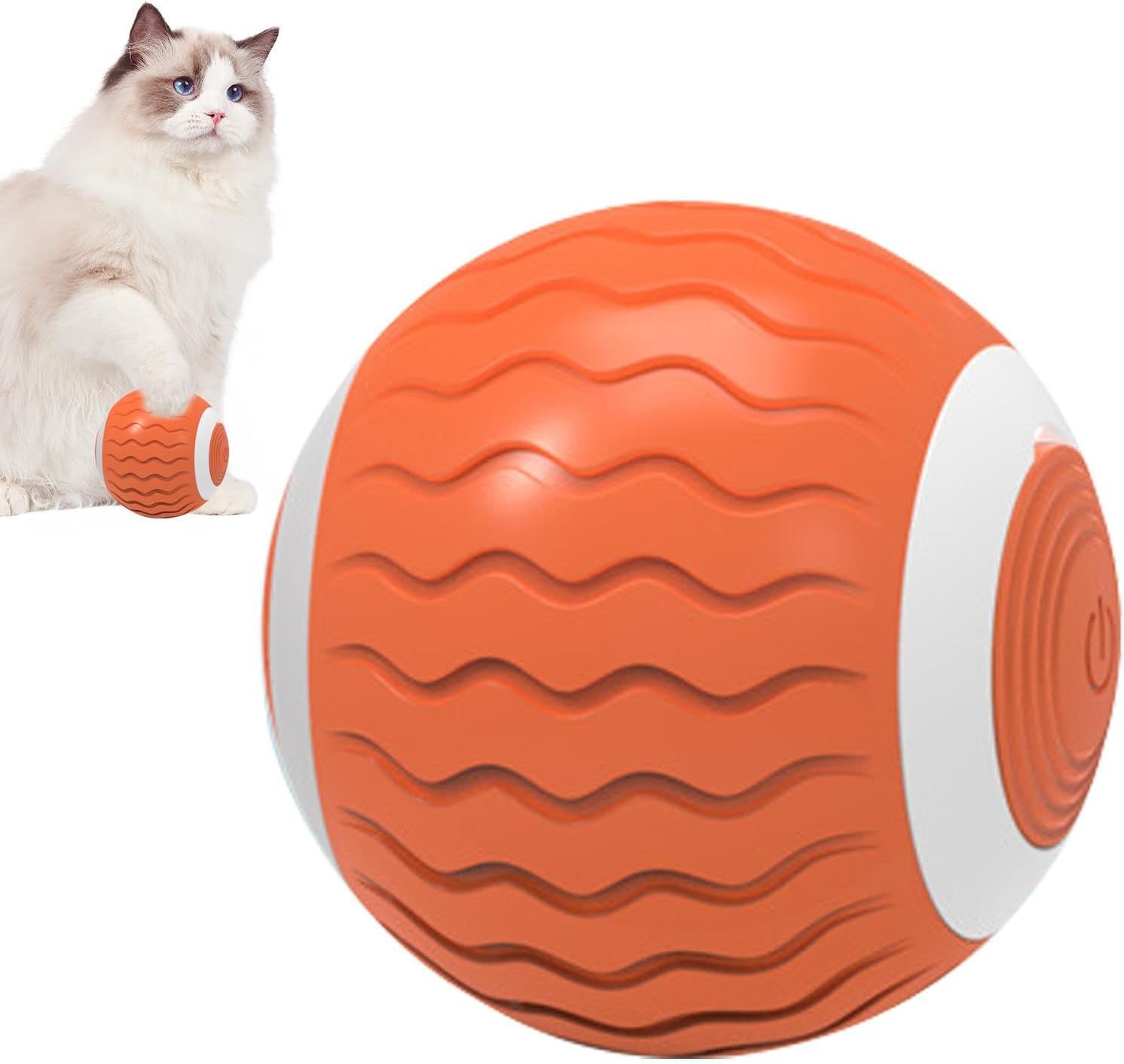 Amazon.co.jp Smart Cat Ball, Electric Automatic Moving Cat Ball, Cat