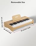 STRICH 37 Keys Kids Piano Keyboard, Digital Piano for Children, Oak Color, SEK-37
