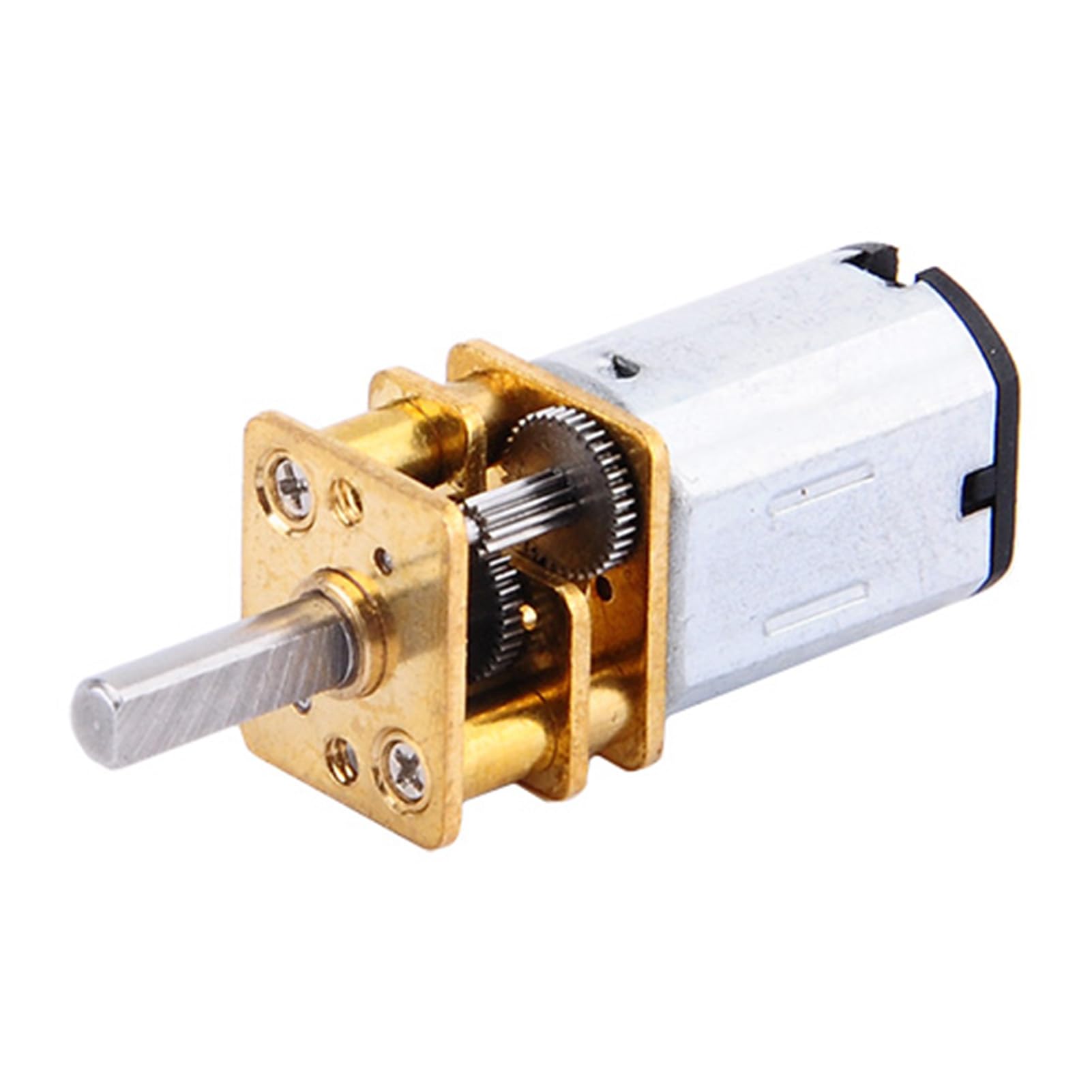 Motoriduttore di Riduzione della Velocità, Motoriduttore Micro DC 12V 5-1000 Giri/Min Motoriduttore a Ruota Dentata del Motoriduttore per Robot Modello RC Auto Giocattolo Motore Fai Da Te(1000RPM