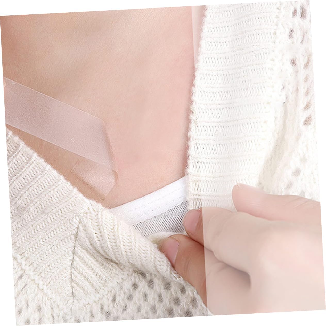 NOLITOY Anti-light Stickers Reusable Double Clothes Sided Body Tape Women Clear Tape Bra Tape Invisible Tape