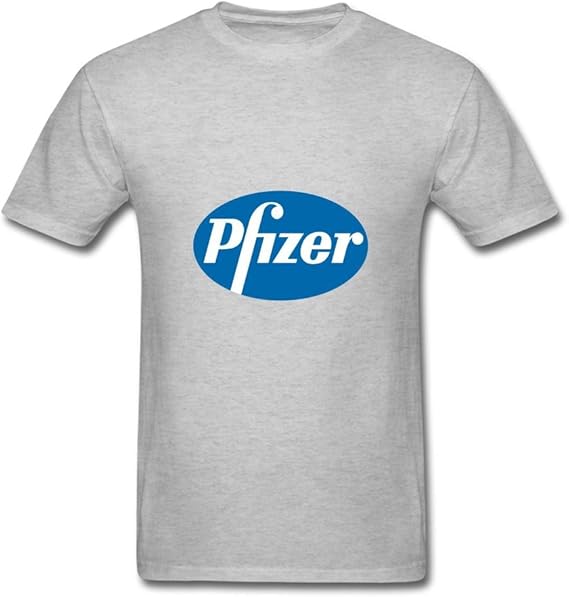 Owiekdmf Men's Pfizer T-Shirt M Grey 