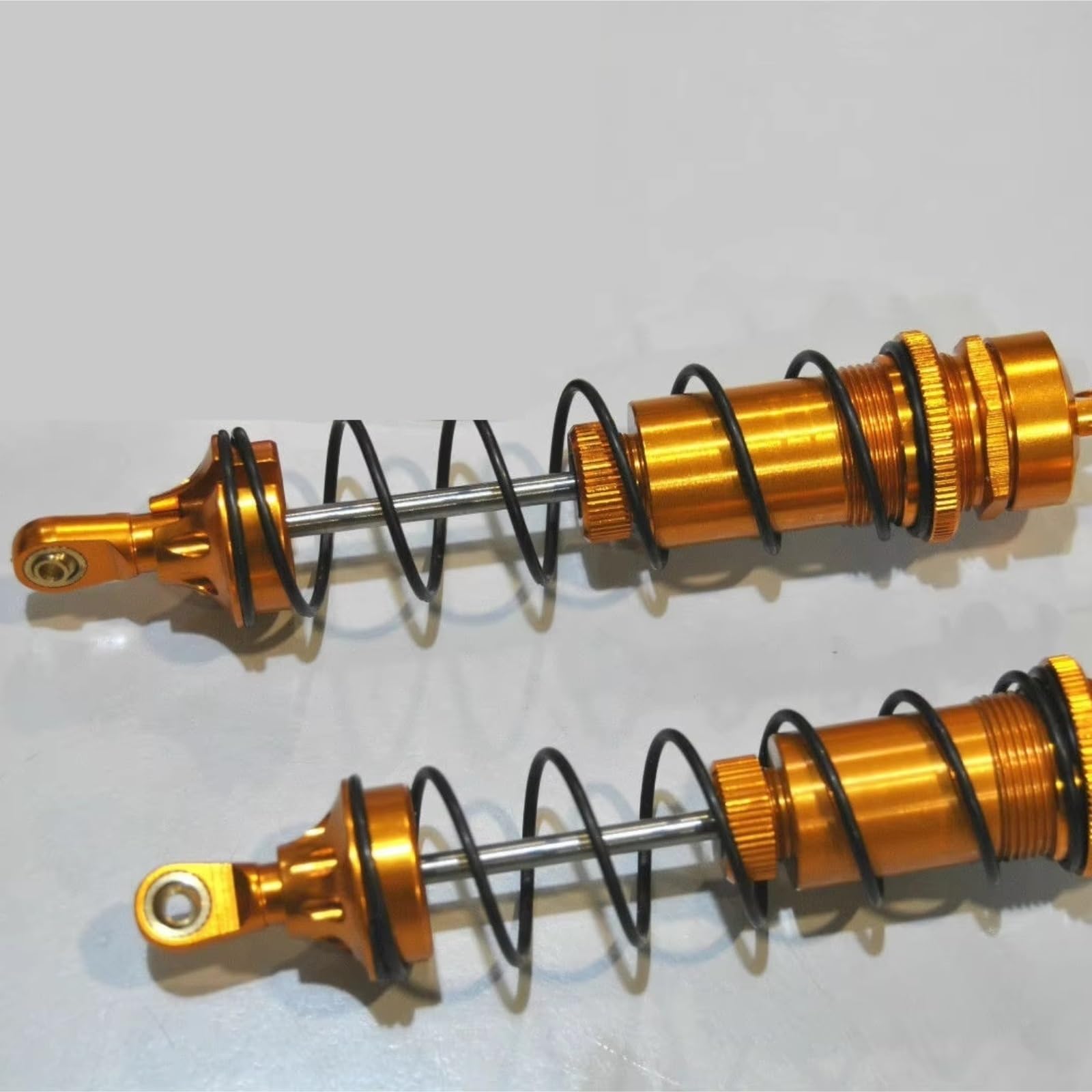 Ammortizzatori RC Compatibile Con Himoto 1/8 RC Auto Modifica Aggiornamento Accessori Di Ricambio Parti 2 Pezzi Ammortizzatore In Lega Di Alluminio