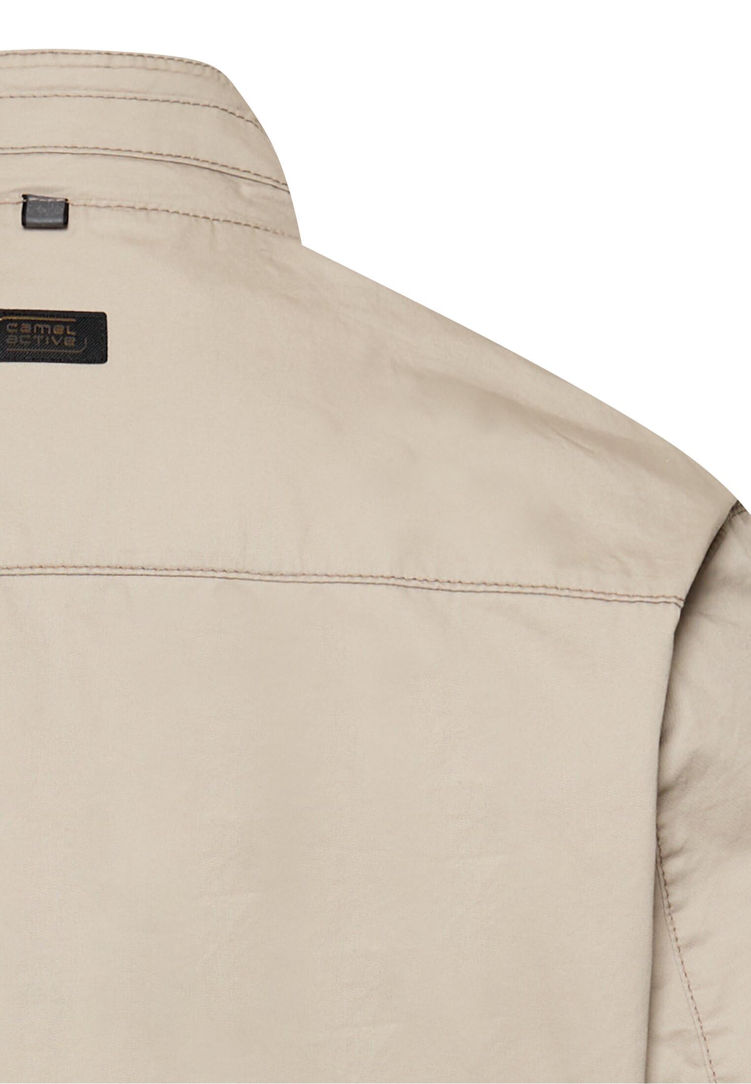 camel active Herren Blouson mit Stehkragen