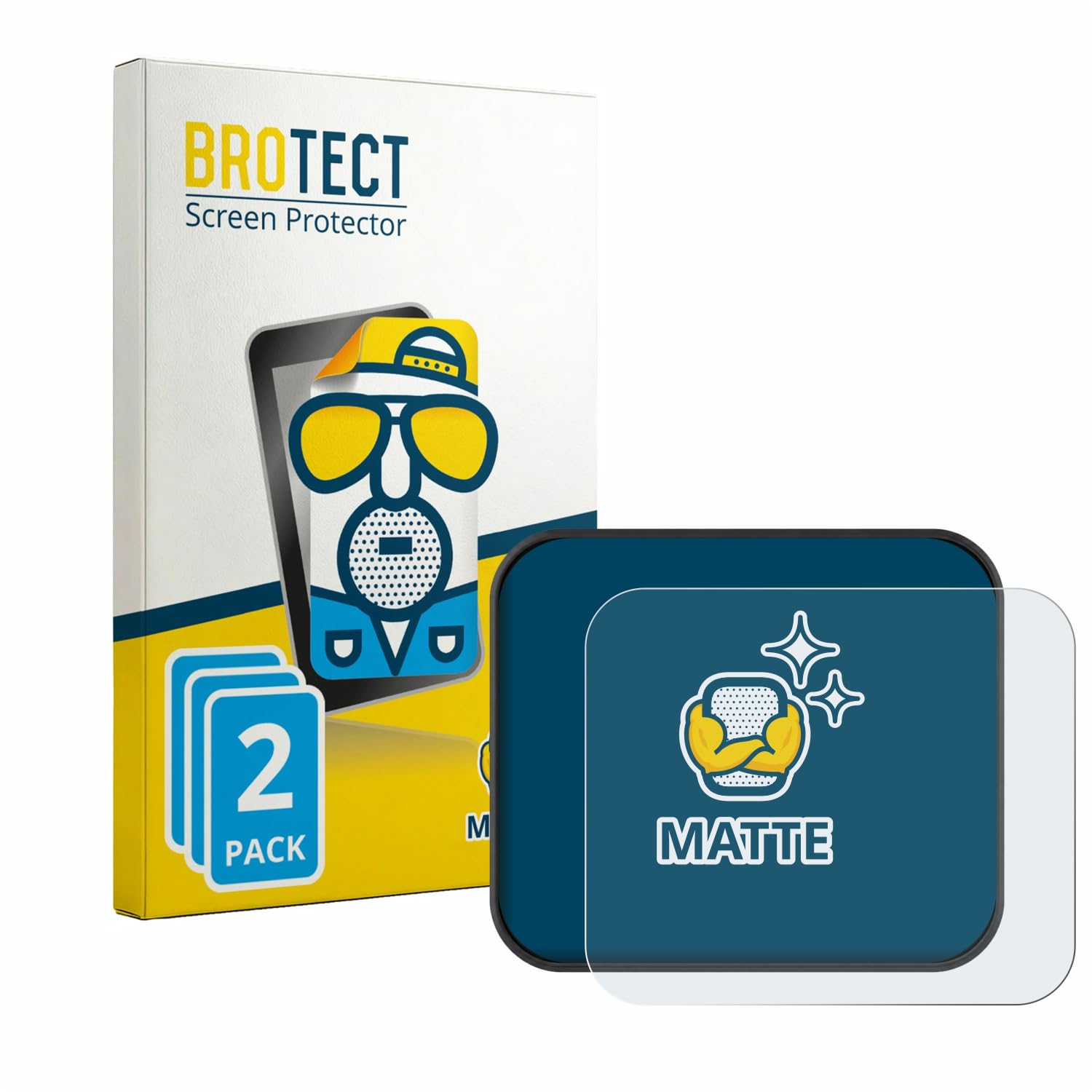 brotect Pellicola Protettiva Opaca per Saphe T Pellicola Protettiva Anti-Riflesso (2 Pezzi)