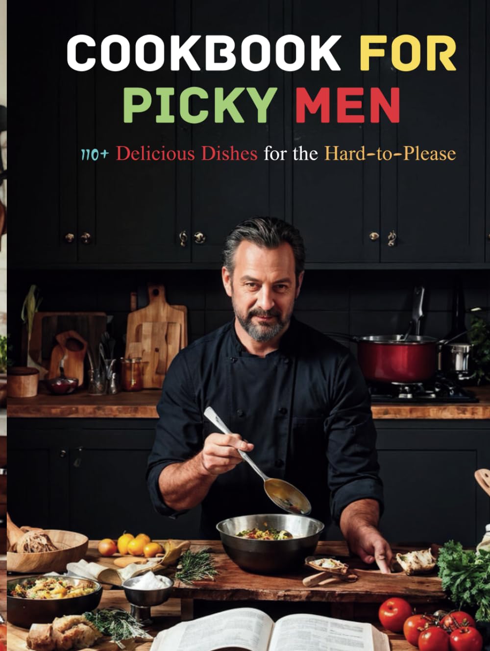 Cookbook For Picky Men : 110+ Delicious Dishes for the Hard-to-Please