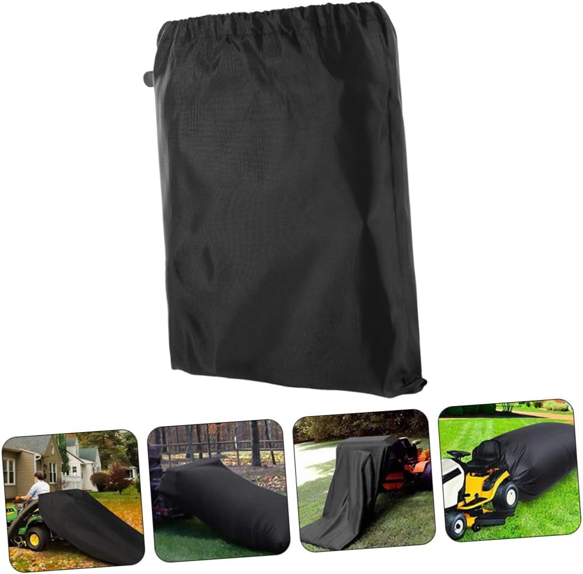 Reusable Leaf Bags for Lawn Garden Heavy Duty Sweeper Waste Bag Drawstring Easy to Seal Clean