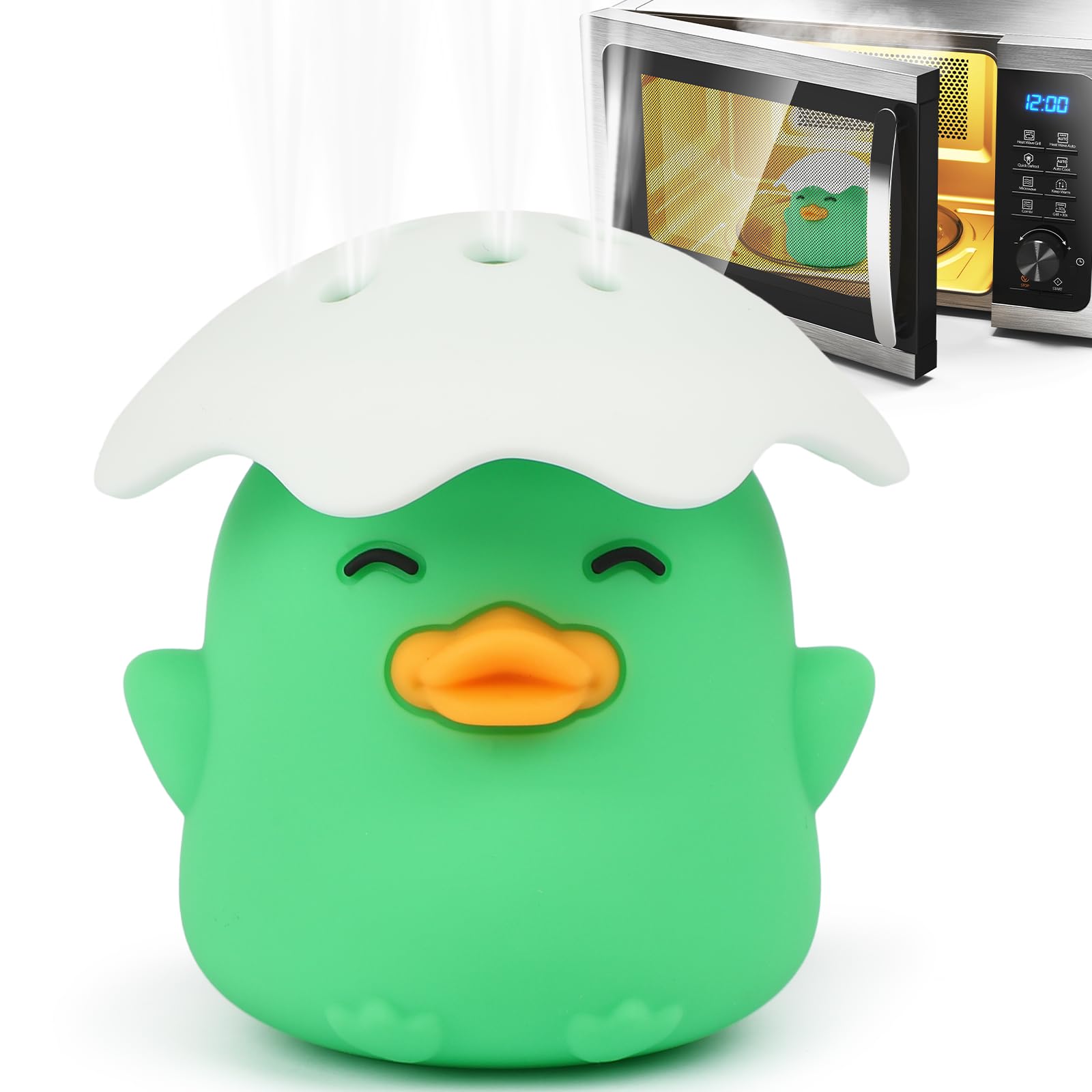 NEW Microwave Steam Cleaner Duck Microwave Cleaner Just Add Vinegar and Water Cut Cleaning Time by Half Kitchen