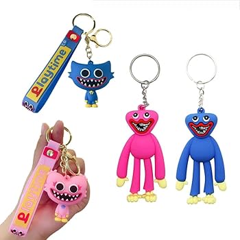 Amazon.co.jp: ハギーワギー キーホルダー 3個セット poppy