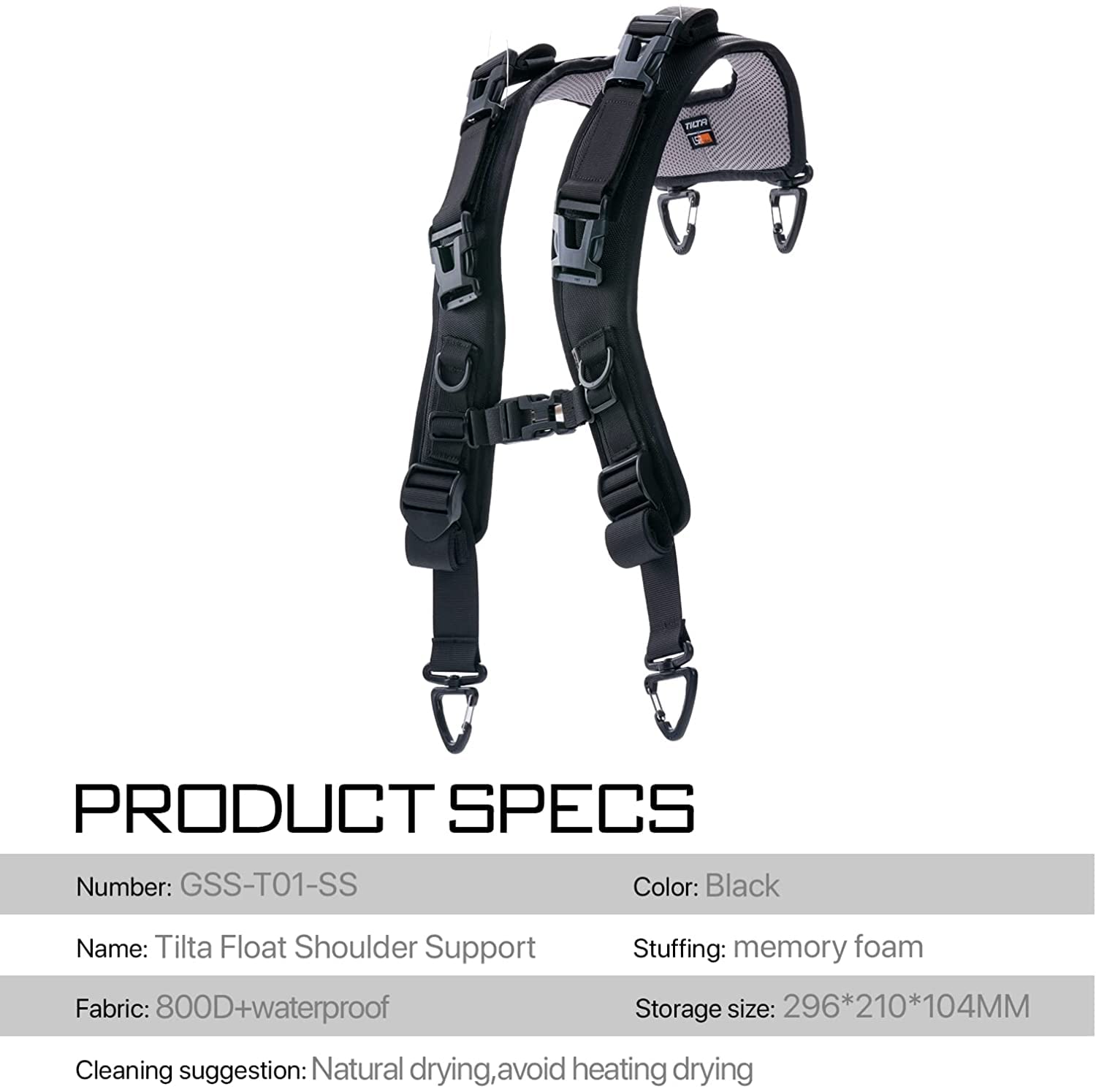 TILTA Float hombro soporte chaleco para Tilta Float Handheld cardán estabilizador sistema de soporte GSS-T01-SS