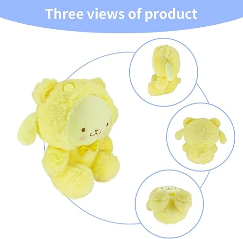 Miniatura 3 de WSHLLLFC Muñeca Kawaii de peluche de gatito de 10 pulgadas, juguete suave de peluche de lindos animales, almohada de peluche, regalos de cumpleaños