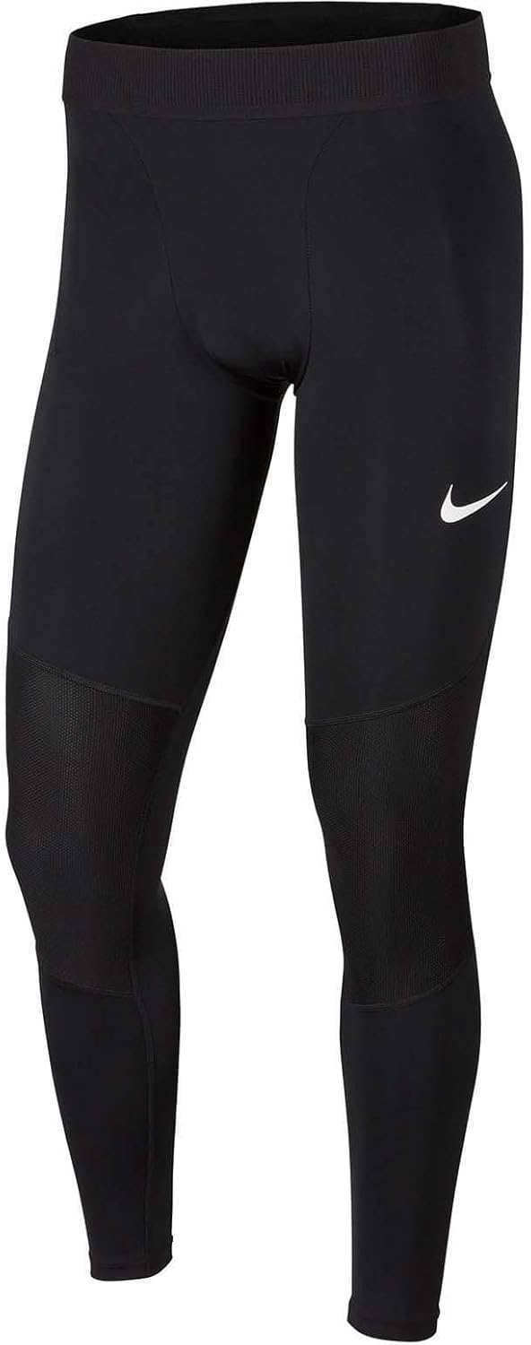 Nike Men's Pro Tights (Black/Black/Iron Grey, Large)