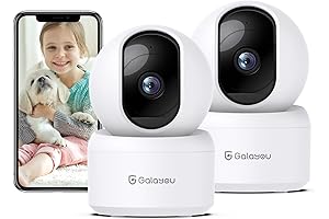 GALAYOU 2K Indoor, 360-Degree Home Security Camera