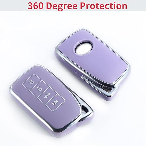 Vista 29 de Funda para llavero de TPU para Mercedes-Benz Clase A, CLA, CLS, GLA, GLC, GLE, GLK Series Control remoto inteligente