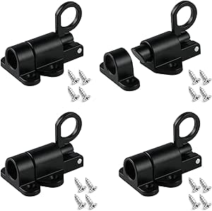 Lot De 4 Supports De Fenêtre, Loquets à Crochet Anti-vent