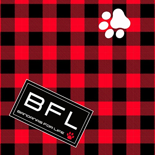 Dog Bandanas - Breathable, Durable, Lightweight, Stylish, Adjustable Dog Accessories For Small To Large Active Dogs (The Lumberjack) #TOP3