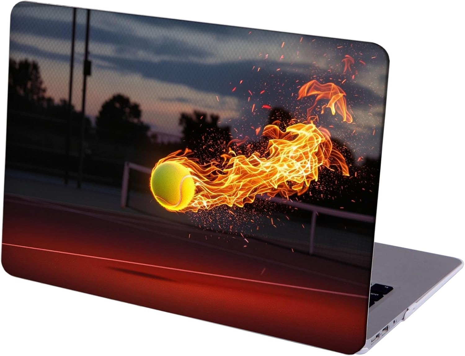 Compatible with MacBook Neo 13-inch, Hard Shell Case with Keyboard Cover and Screen Protector (A3404 A18 Pro chip, 2026 Release) - Tennis MC21752