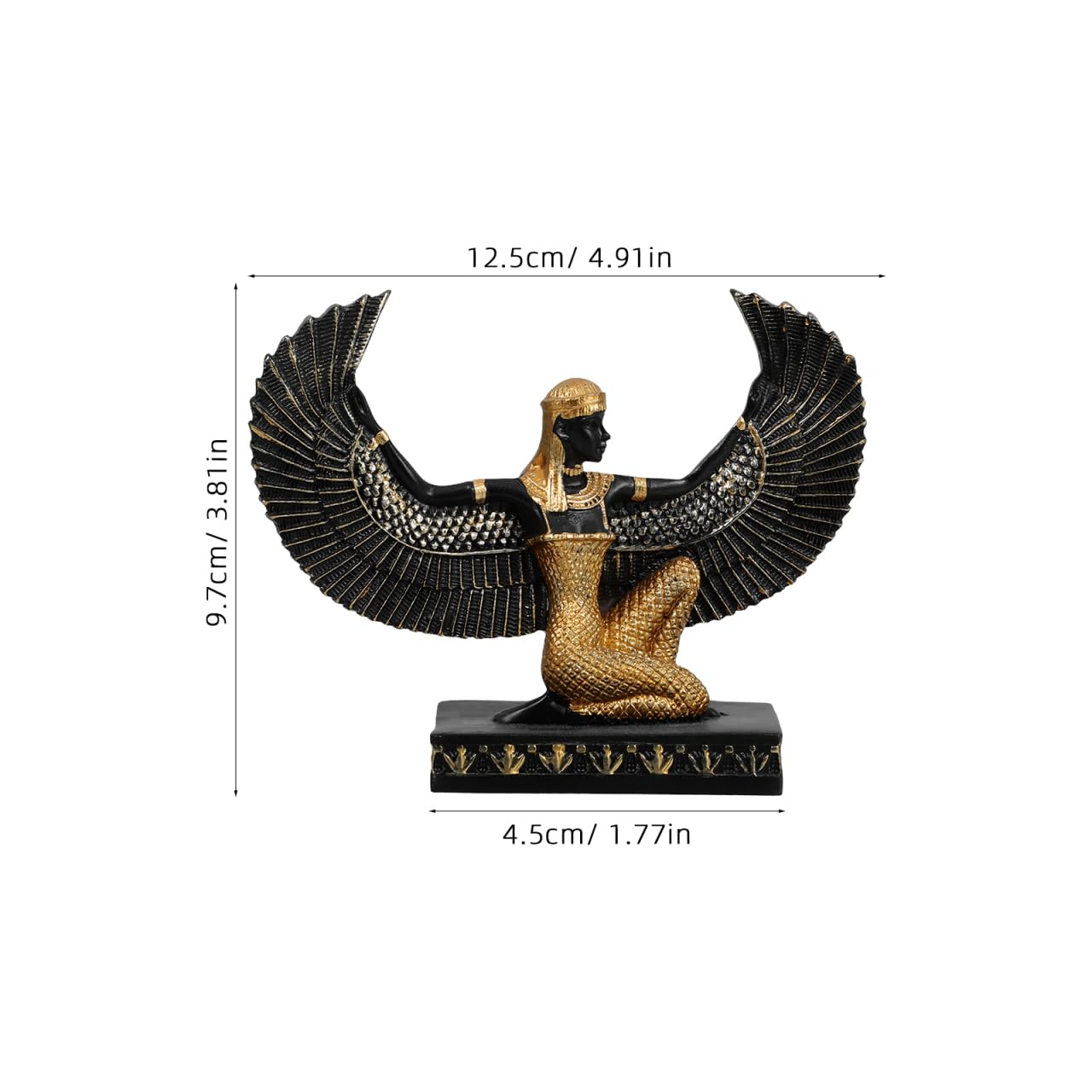 Amazon.co.jp: DECHOUS エジプトの像 女神像 エジプト 置物 樹脂