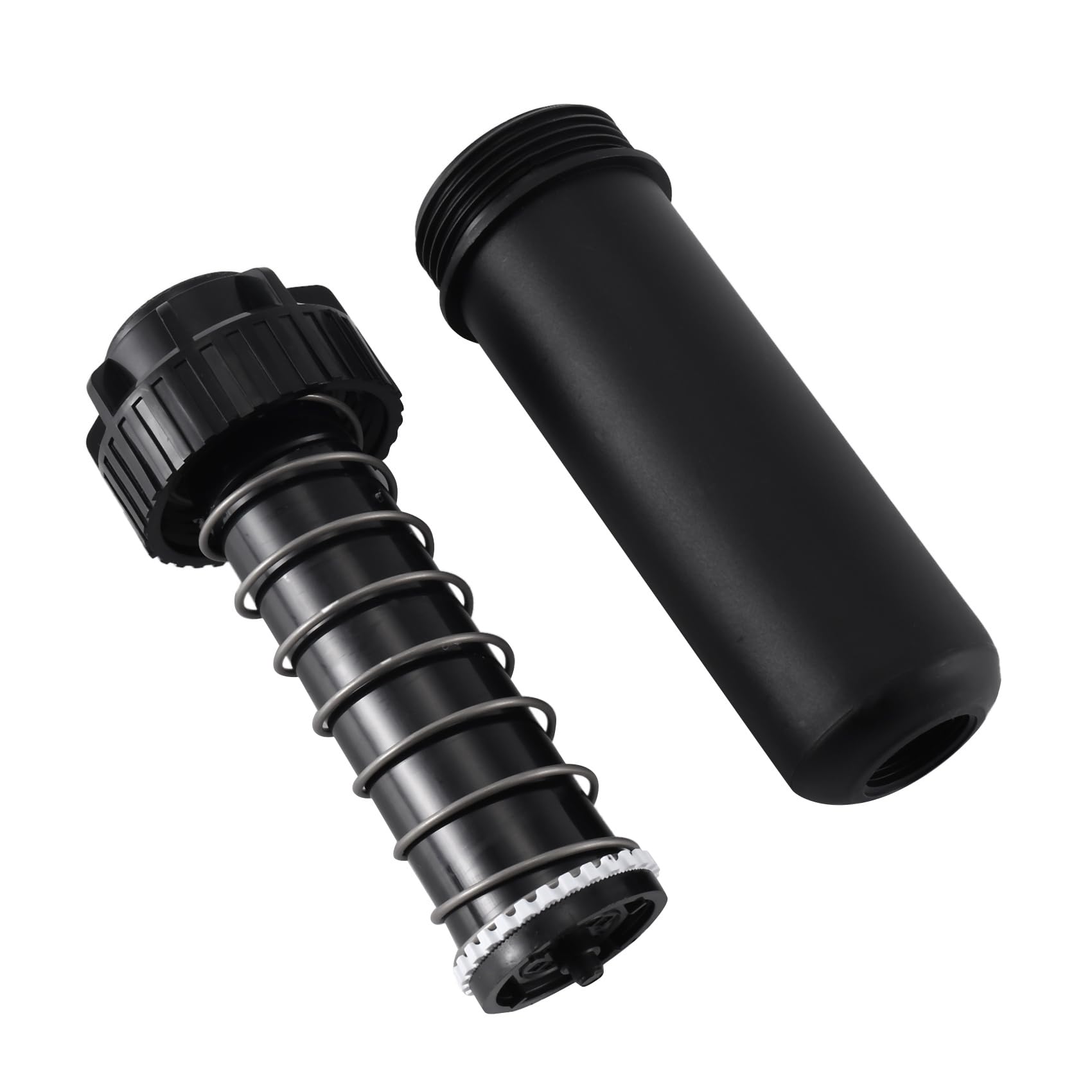 Irrigatore a scomparsa con filettatura interna da 3/4", 4 pezzi, con testa a cerchio parziale, regolabile da 40° a 360°
