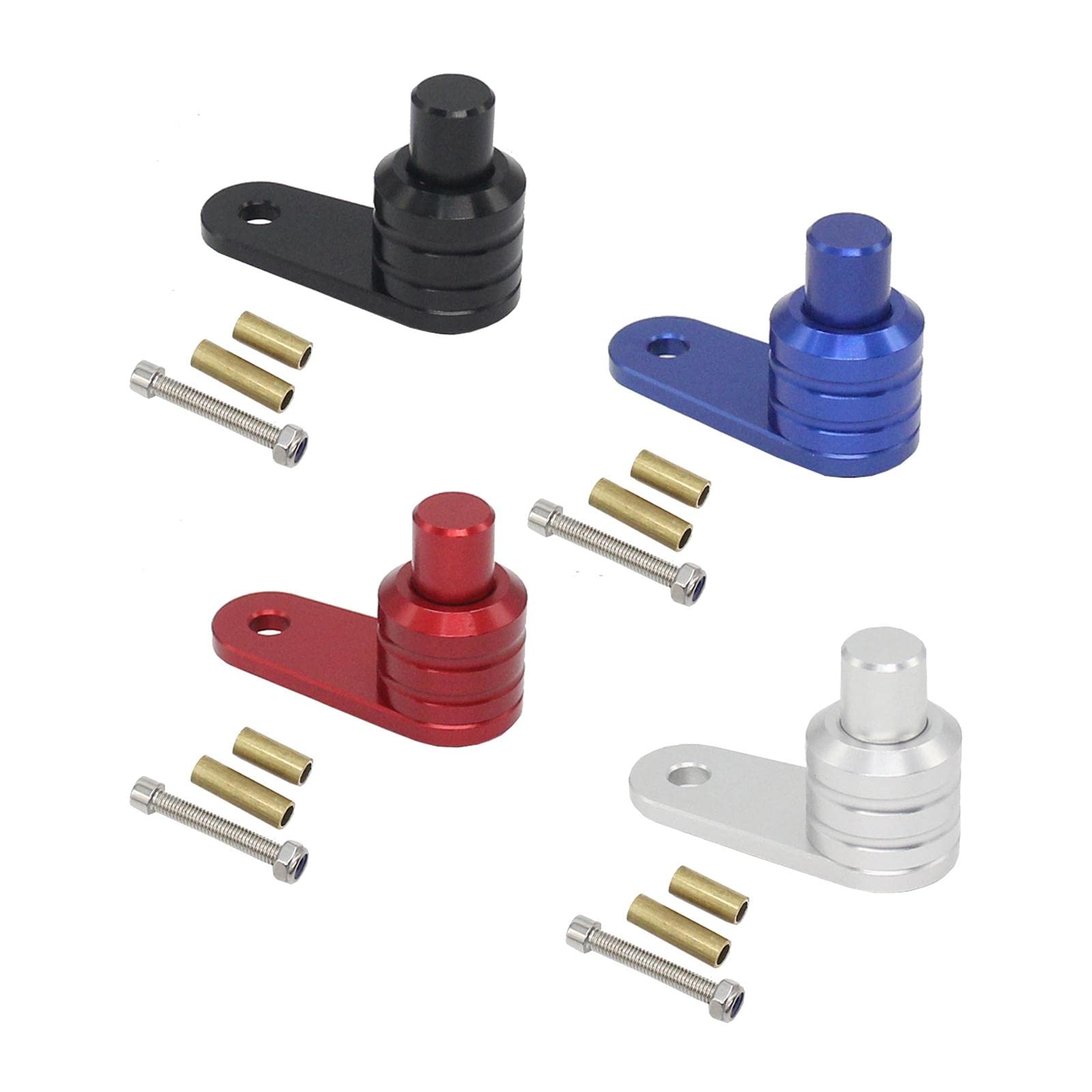 CALANDIS Brake Lever Parking Button Semi Automatic Lock Switch for Nmax 155 125 Black-image-8
