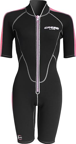 Miniatura 3 de Cressi Ladies' Full Front Zip Wetsuit for Swimming, Snorkeling, Scuba Diving - Lido Long Designed in Italy
