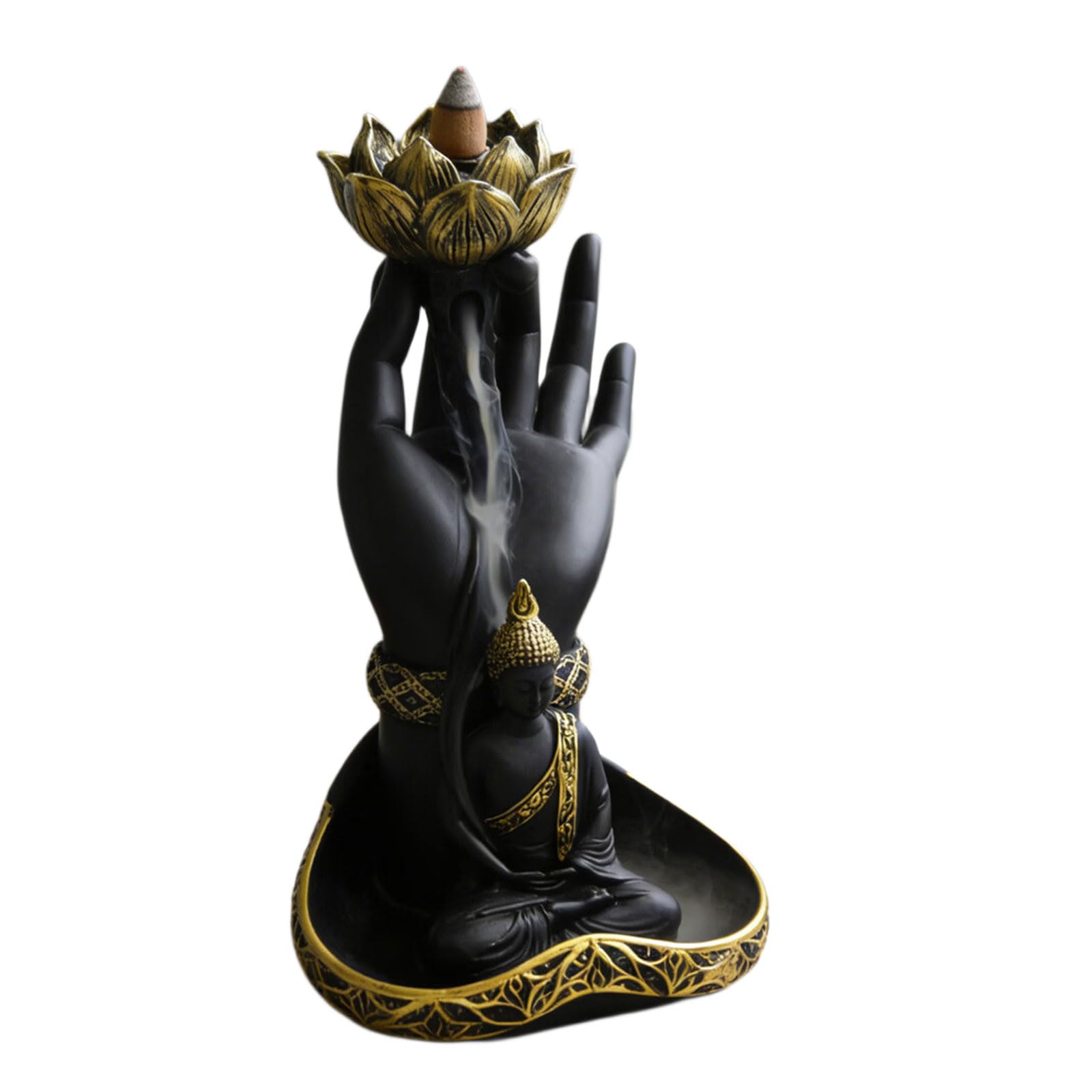 PANGBOER Sculpture with Spilling Effect and Plant Base Creates Comforting Environment for Home Mindfulness Lovers