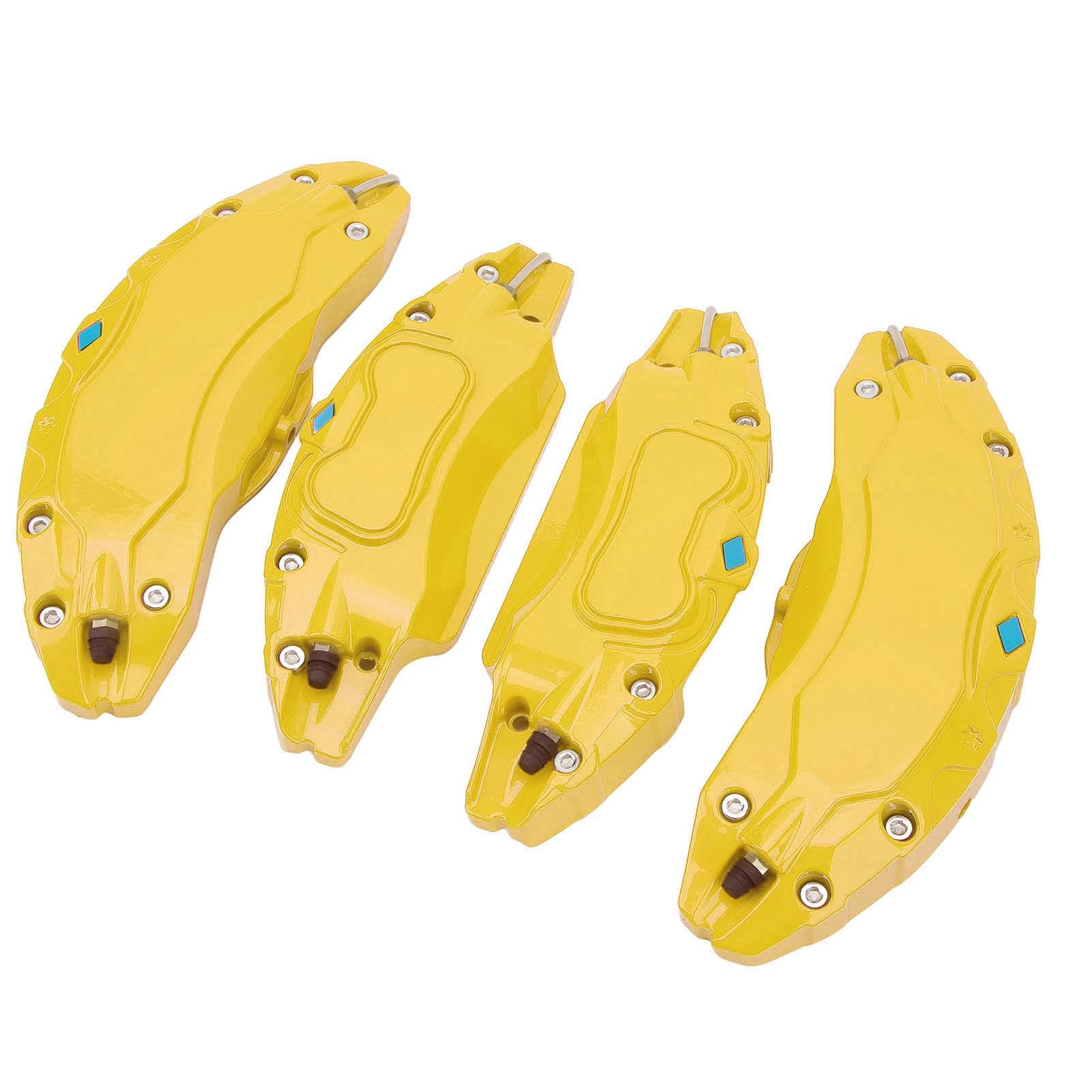 Juego de Protectores de Freno de Disco de Aluminio para Modelos 19 y 20 Pulgadas con Disipación Térmica Cubierta de Pinza para Coche para Deportivo, Estilo, Conducción Urbana