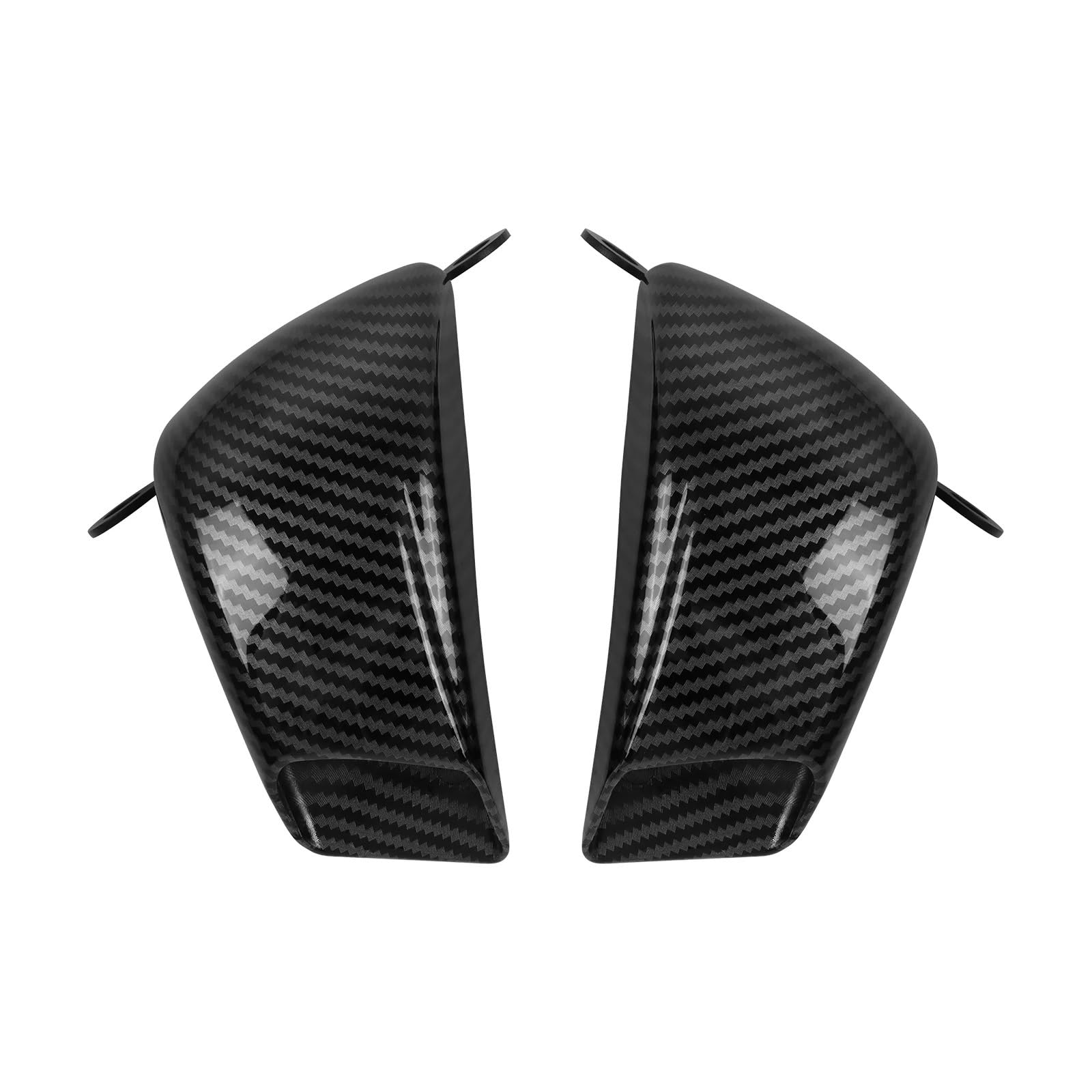Refrigeración de Pinza de Freno Conductos de Aire para Motocicleta, Pinza de Freno y Cubierta del radiador, compatibles con Ducati Panigale V2 899 1299 Hyper 950 Multistrada V4(Matte)
