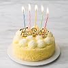 LeTAO Birthday Cake, Double Fromage Cheesecake, 1 Piece Diameter 4.7 Inches 12 cm, #4, Birthday Cake, Gift, Popular, Pre-order, Dessert, Celebration, Sweets, Confectionery, Present, Frozen, Whole
