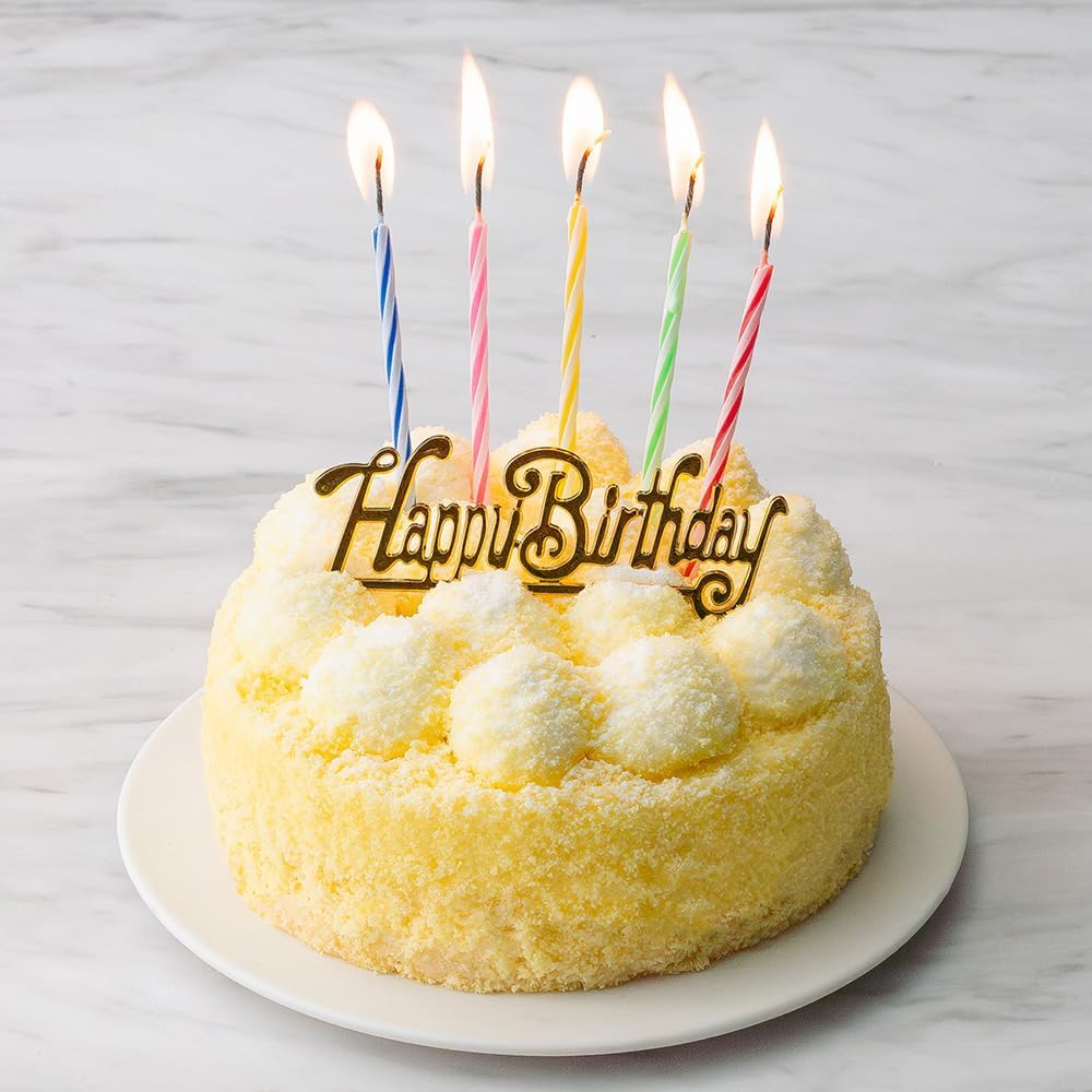 LeTAO Birthday Cake, Double Fromage Cheesecake, 1 Piece Diameter 4.7 Inches 12 cm, #4, Birthday Cake, Gift, Popular, Pre-order, Dessert, Celebration, Sweets, Confectionery, Present, Frozen, Whole