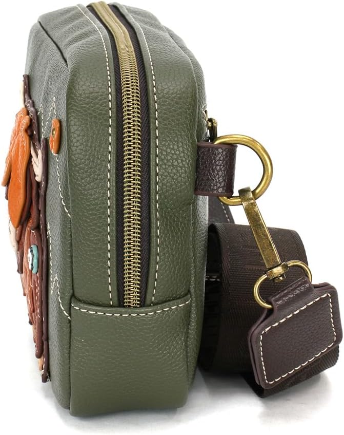 CHALA Mini Pack Women RFID Protected Sling Purse and Waist Bag with Two Adjustable Straps