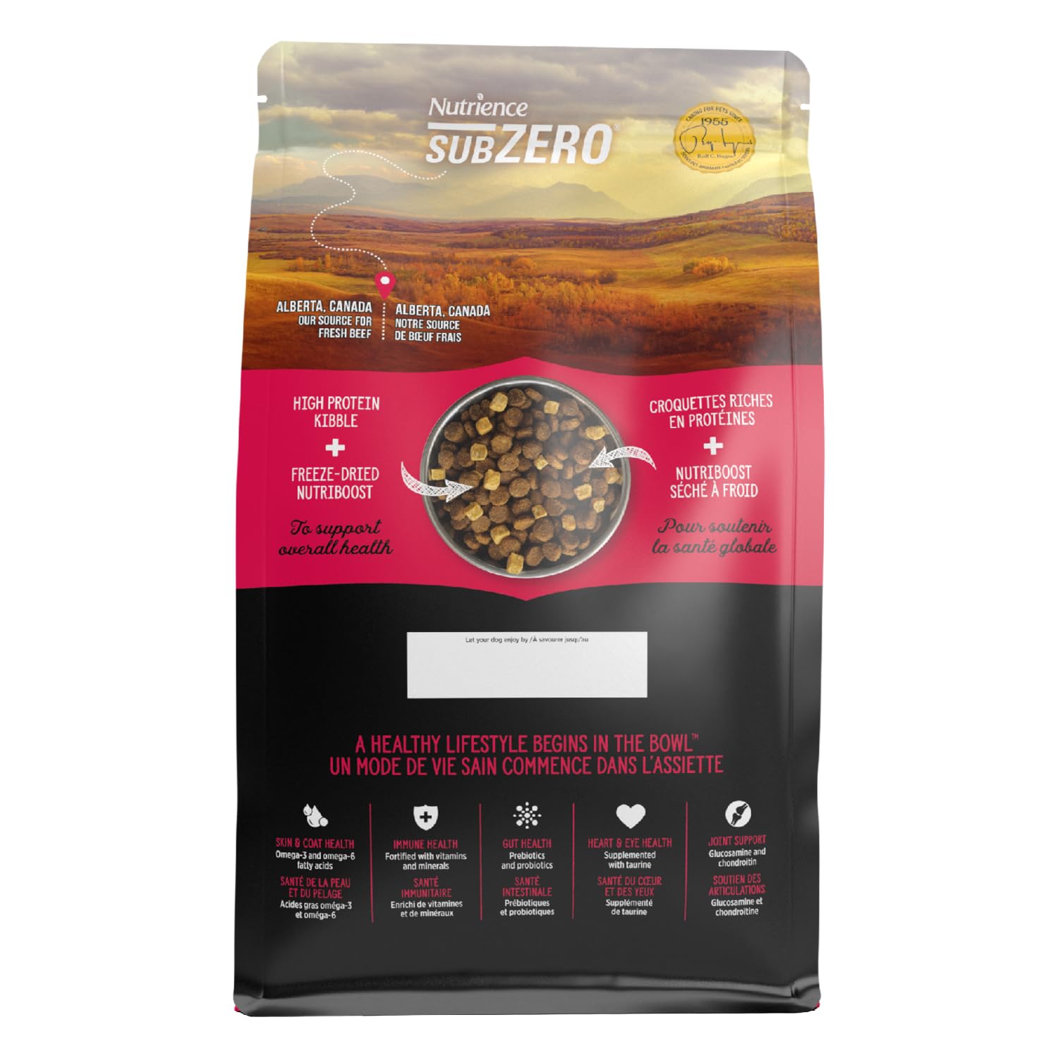 Subzero Prairie Red Dog Food NUTRIENCE SubZero Prairie Red Grain