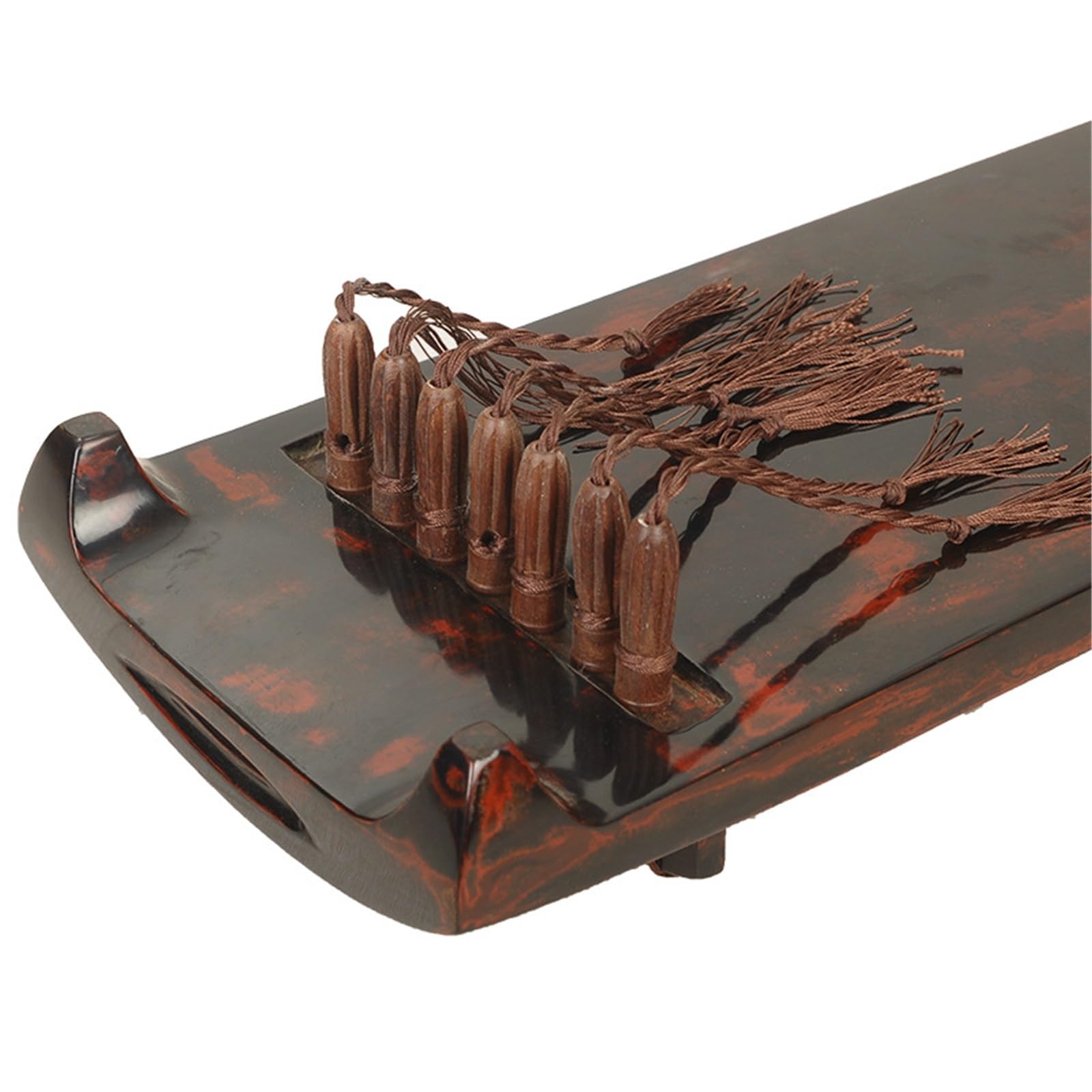 Hebanowy Guqin (chińska Cytra) W Stylu Zhenghe Instrument Dydaktyczny Wykonany Z Drewna Cedrowego Guqin (chińska Cytra)